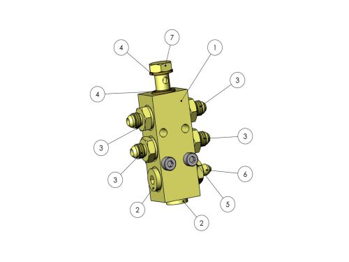 Дренажный гидроблок KESLA 25RHII(RHS)